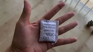 Entérate para qué sirven las bolsitas de gel de sílice