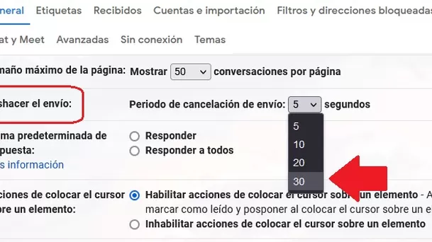 Pasos a seguir para cancelar el envío de un correo Pasos a seguir para cancelar el envío de un correo