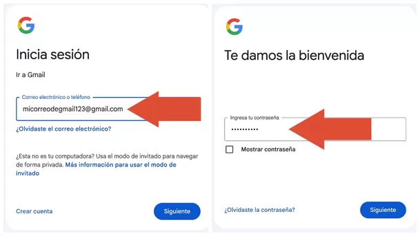 Iniciar sesión en Gmail desde una computadora. (Imagen: ÚtileInteresante.pe) Iniciar sesión en Gmail desde una computadora. (Imagen: ÚtileInteresante.pe)