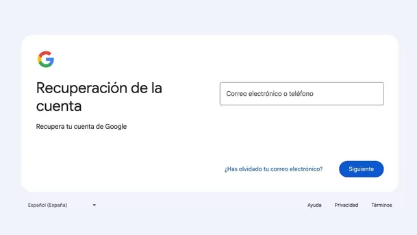 Recuperar cuenta de Gmail. (Imagen: ÚtileInteresante.pe) Recuperar cuenta de Gmail. (Imagen: ÚtileInteresante.pe)