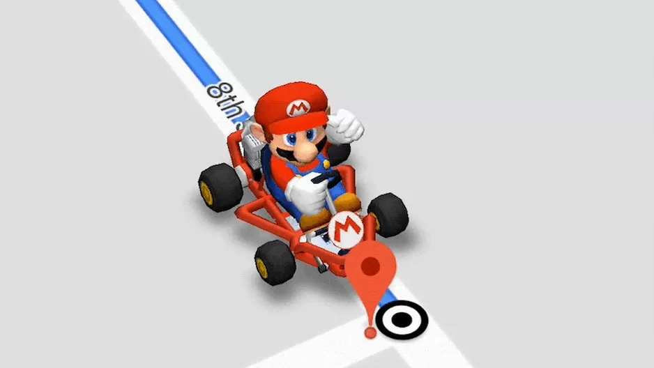 Google Maps: cómo visualizar a Mario Bross en tu celular