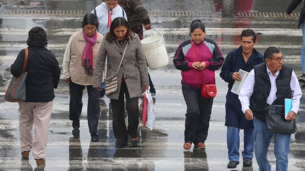 Lloviznas y garúas en Lima se van a presentar con mayor frecuencia en julio y agosto. (Foto: Andina)