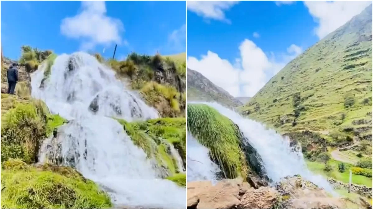 Valle de las cascadas de Quero en Jauja, Junín.