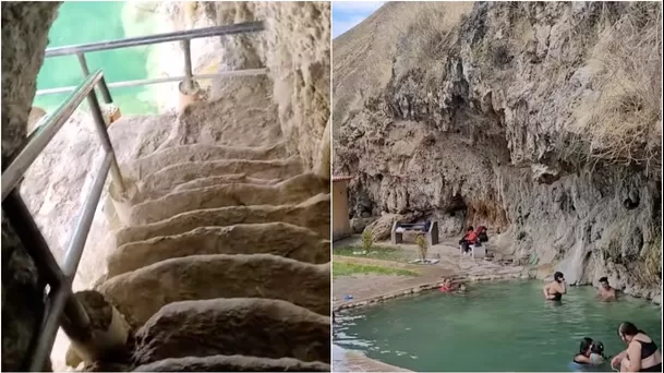 Aguas termales en Jauja. (Foto: Adony Rodriguez)