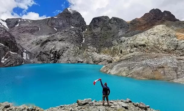 La Laguna Cashpe se encuentra en Huanza, Huarochirí. (Foto: @viajero.despistado)