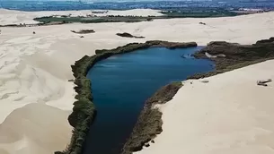 Conoce la laguna Morón en Ica