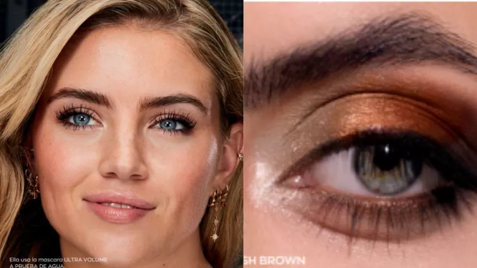 Sombras de ojos en tonos cálidos para un lindo maquillaje