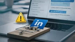 ¿Qué modalidades de estafa existen en LinkedIn?