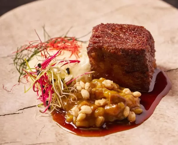 Uno de los platos de la nueva Experiencia Maido. (Foto: @mitsuharu_maido)