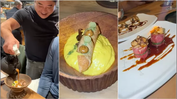 Degustaciones del Experiencia Maido. (Fotos: @soyelarturito)