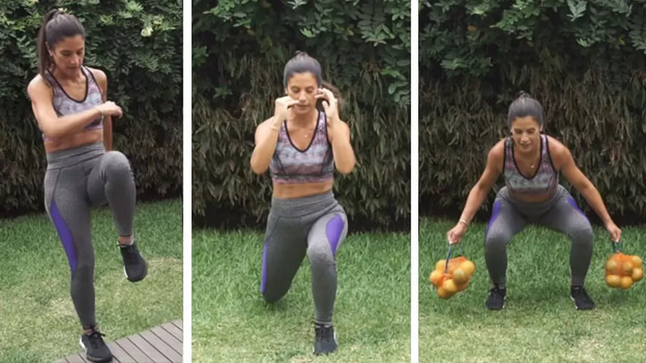 Además de las piernas, estos ejercicios te ayudarán a fortalecer los glúteos y abdomen.