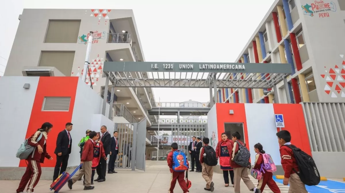 Se han construido 75 Escuelas Bicentenario en el Perú. (Foto: Andina)