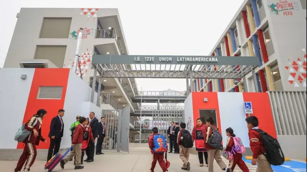 Se han construido 75 Escuelas Bicentenario en el Perú. (Foto: Andina)