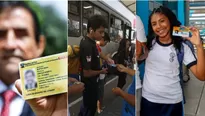 ¿Cómo bloquear la tarjeta de medio pasaje o pase libre del Metropolitano? (Fotos: ATU)