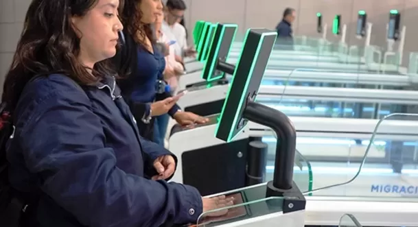 El pre registro en Migracheck permite que el control migratorio en el nuevo aeropuerto sea automático. (Foto: Andina)