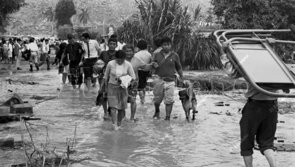 El Niño Costero en 1997. (Foto: Agencia Andina) El Niño Costero en 1997. (Foto: Agencia Andina)