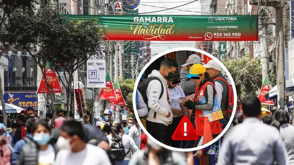 Modalidades de robo al paso en Lima. (Fotos: Andina)