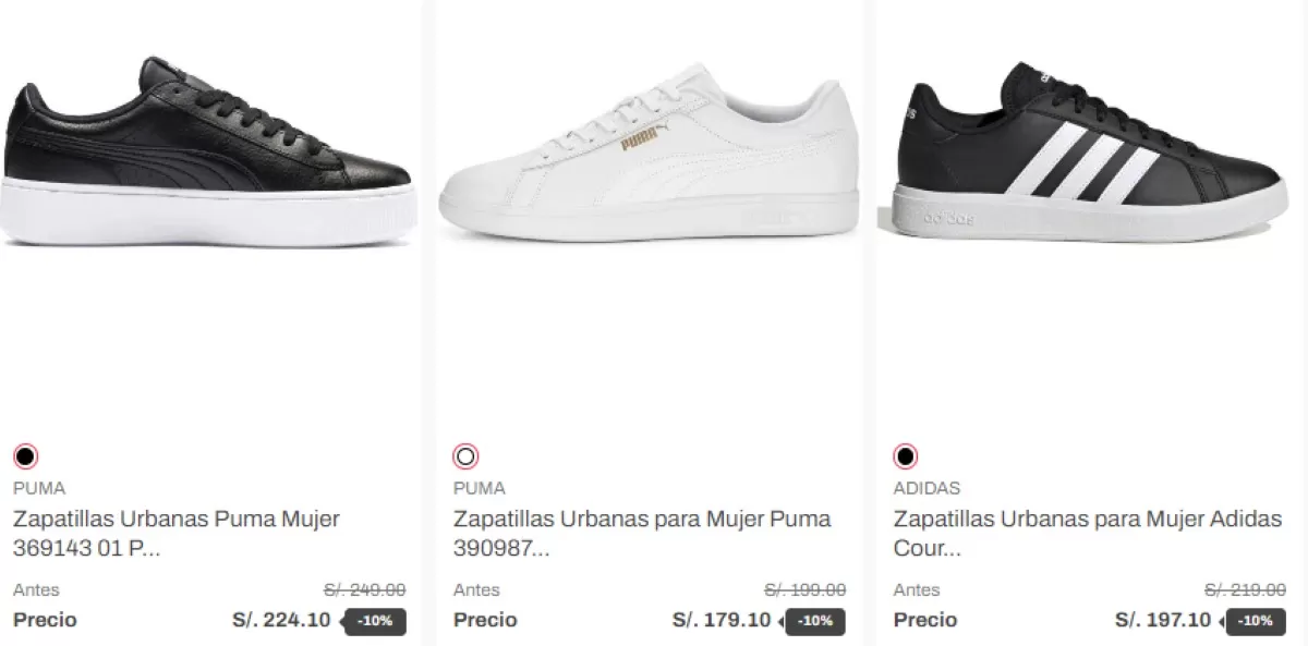 Donde encontrar ofertas en zapatillas por el Cyber wow America Noticias