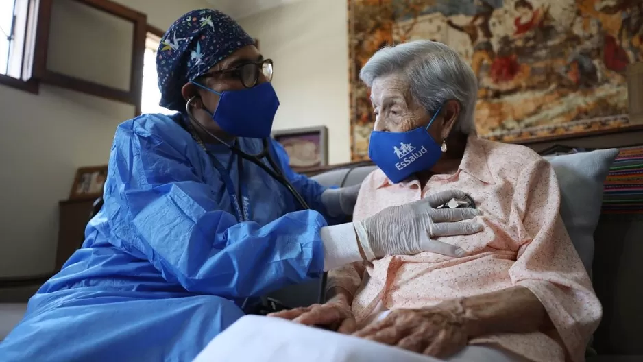 PADOMI es un servicio de EsSalud que atiende principalmente al adulto mayor. (Foto: Andina)