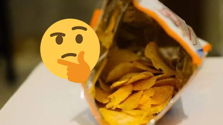 ¿Por qué se inflan las bolsas de papitas?