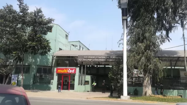 Dirección de Tránsito, Transporte y Seguridad Vial de la PNP. ((Foto: Maps / Anthony Palomino)