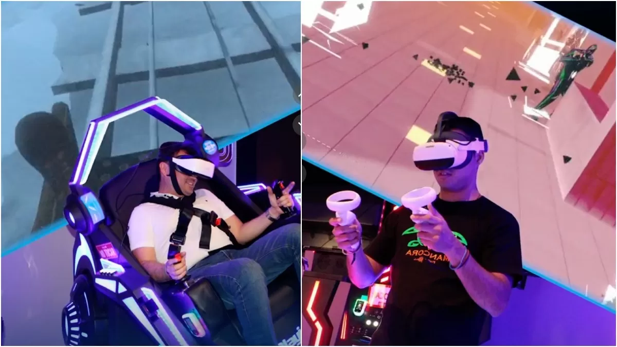 Juegos de realidad virtual en Lima. (Fotos: Play in VR)