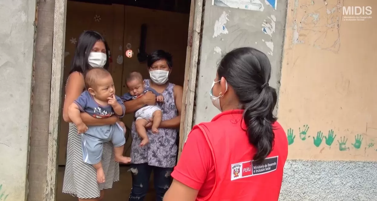 El programa Juntos prioriza los hogares que cuenten con gestantes o recién nacidos. (Foto: MIDIS)