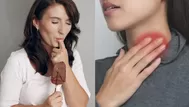 ¿Puedo consumir un helado si tengo dolor de garganta?