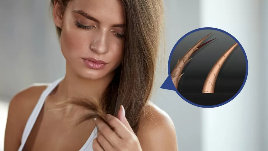 Las razones por las que tienes el cabello con puntas abiertas