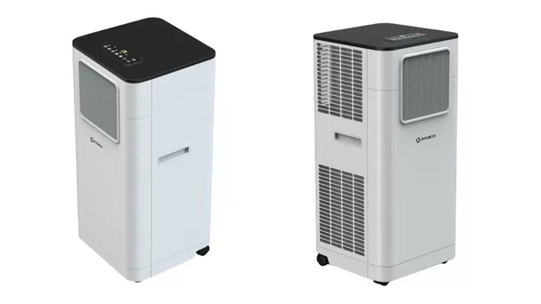 Aire acondicionado con panel digital.