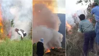 ¿En qué consiste el tratamiento para un paciente que ha inhalado humo? (Fotos: Andina)