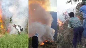 ¿En qué consiste el tratamiento para un paciente que ha inhalado humo? (Fotos: Andina)