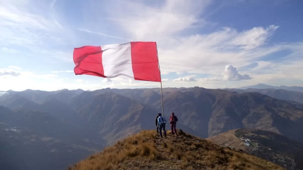 Bandera Nacional del Perú. (Foto: Andina)