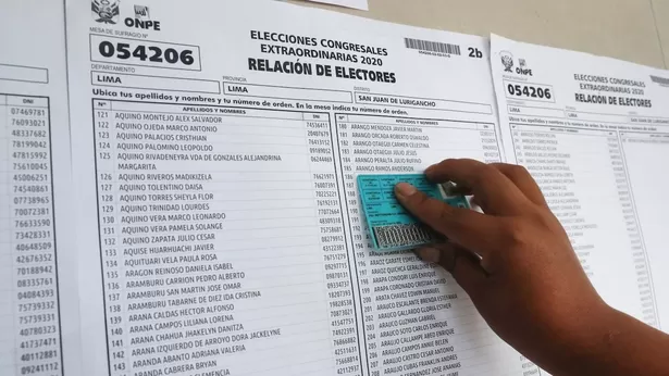 Las dudas más frecuentes sobre tu DNI para ir a votar (Foto: Andina)