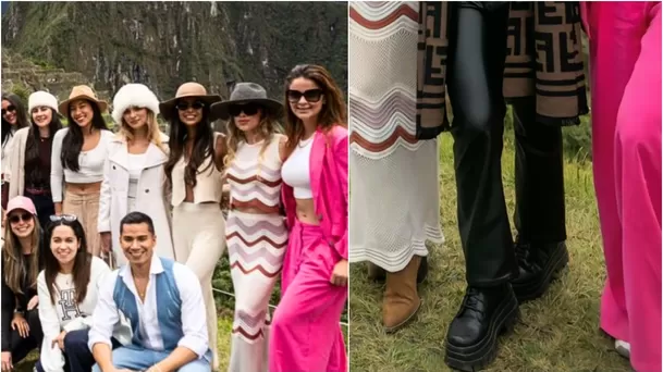 Usuarios notaron el uso de calzado inapropiado en la visita de influencer peruanas a Machu Picchu. Usuarios notaron el uso de calzado inapropiado en la visita de influencer peruanas a Machu Picchu.