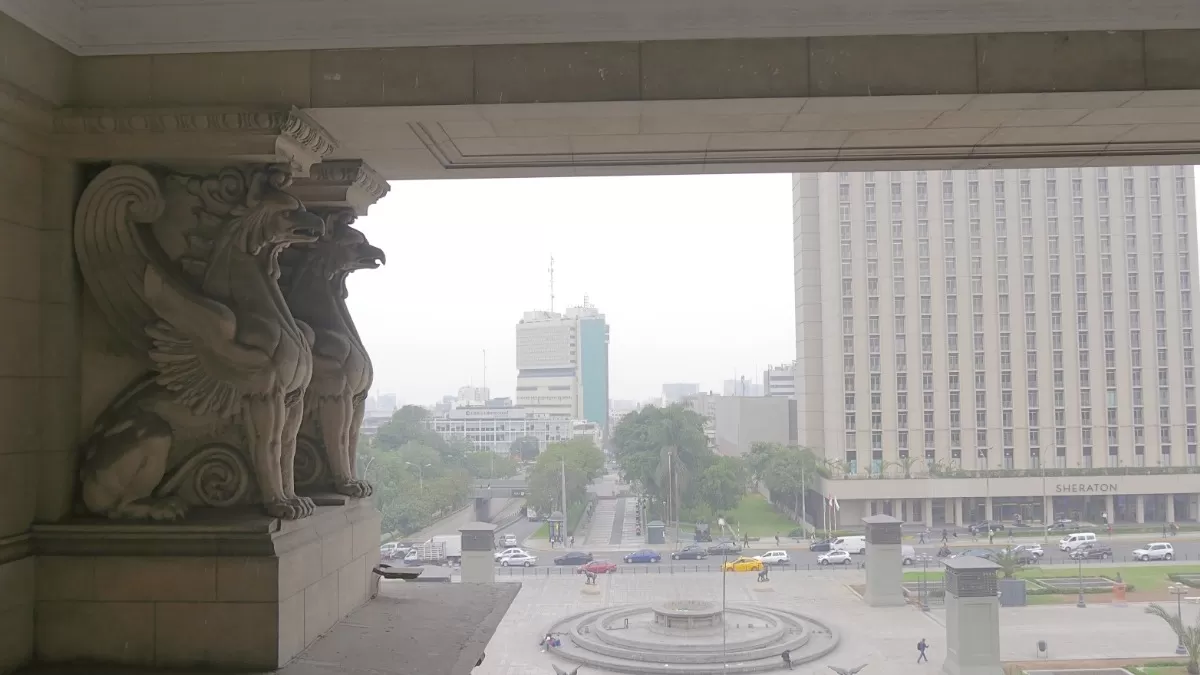 Ubicación de los grifos en el Palacio de Justicia de Lima. (Fotos: ÚtileInteresante.pe)