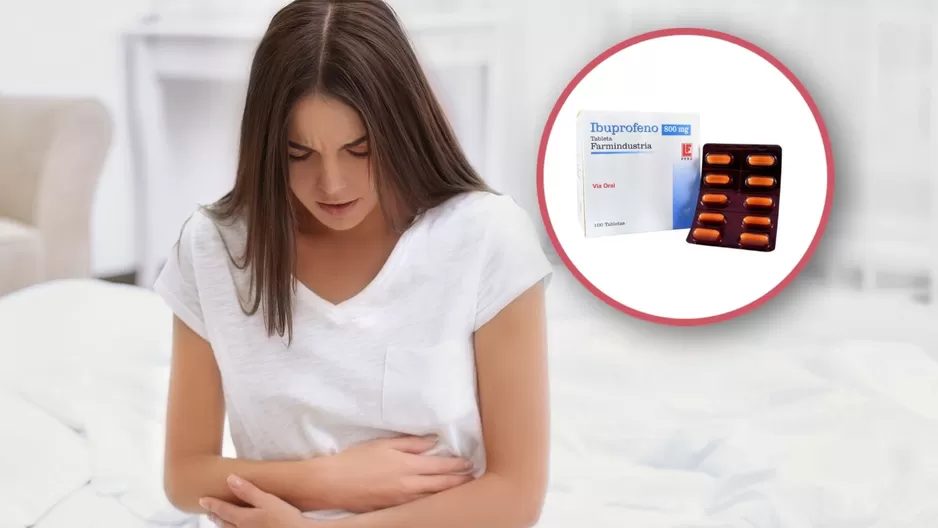 Los efectos del ibuprofeno en la menstruación