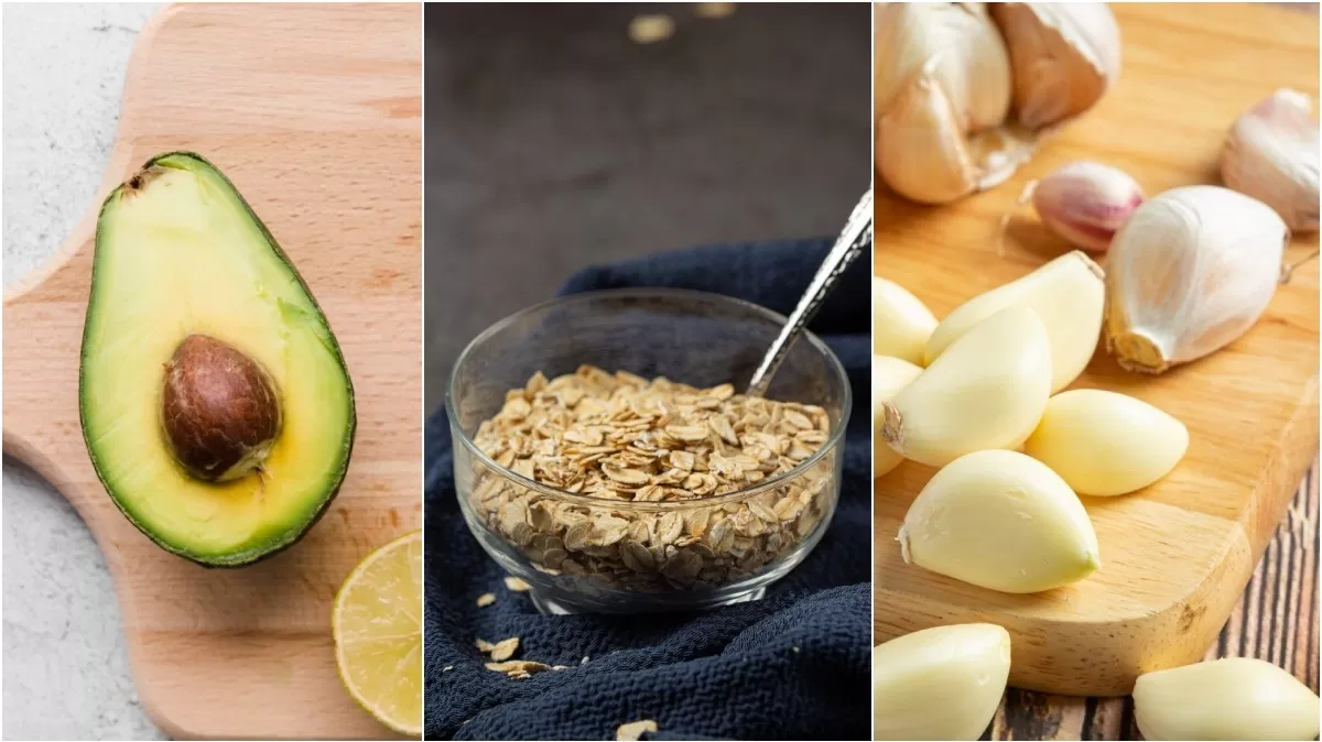 La palta, avena y ajo promueven la reducción de grasa en el hígado. 