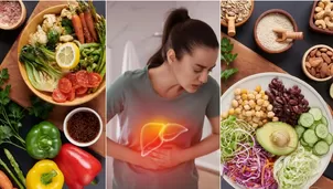 Alimentos recomendados por nutricionistas para el hígado graso. 