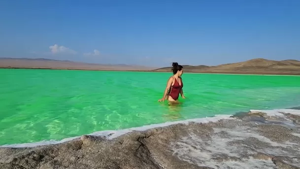 Laguna Esmeralda en Huacho, a tres horas de Lima. (Foto: YouTube: Laxi) Laguna Esmeralda en Huacho, a tres horas de Lima. (Foto: YouTube: Laxi)
