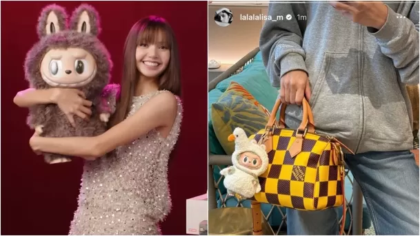 LISA de Blackpink es una celebridades que más ha mostrado su gusto por los Labubus.