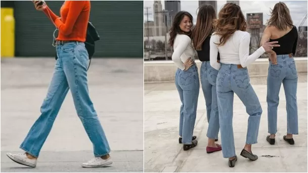 Straight jeans. (Fotos: Pinterest)