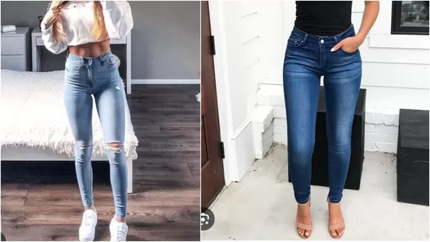 Pitillo o skinny jeans. (Fotos: Pinterest)