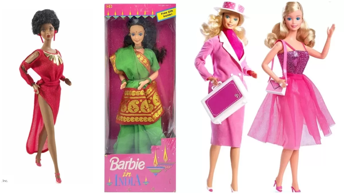 Barbie negra, Barbie de la India y Barbie CEO (Fotos: Mattel, Barbiepedia, Barbie Media)