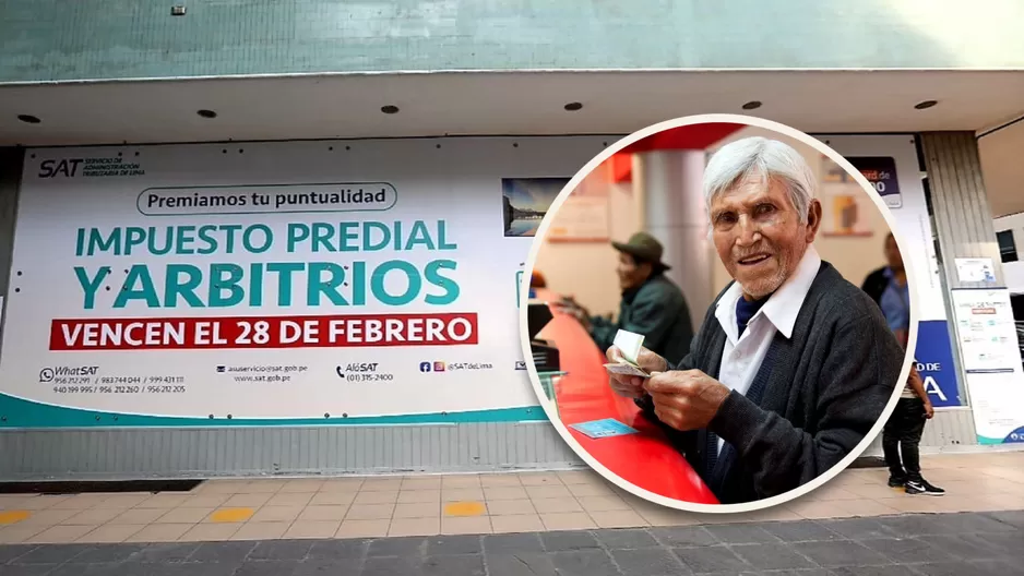 ¿Cuánto es la exoneración del Impuesto Predial al adulto mayor? (Foto: Andina)