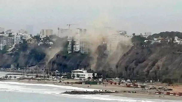 Reciente sismo de 6.1 causó estragos en la Costa Verde de Lima. Reciente sismo de 6.1 causó estragos en la Costa Verde de Lima.