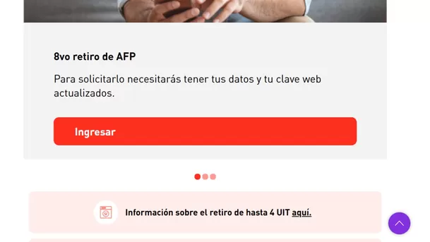 Retiro de AFP Profuturo 2026.