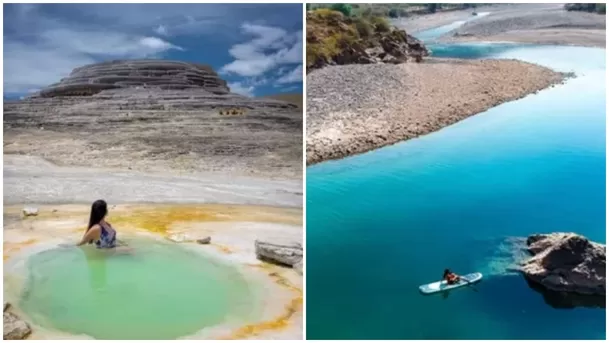 Volcán de Pachapupum y río del Mantaro. (Foto: @esmeralda.tours / Esmeralda Tours Perú)