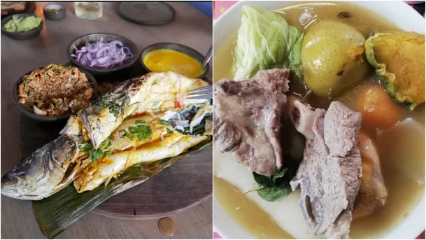 Patarashca y puchero, platos típicos peruanos en Semana Santa.