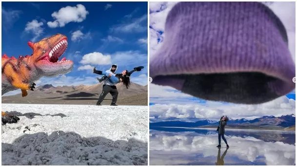 Laguna de Salinas en Arequipa. (Foto: @sandy.sisabe / @silds_02)